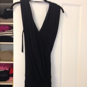 BCBG simple black cocktail dress