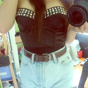 🌟NWOT Studded Bustier🌟