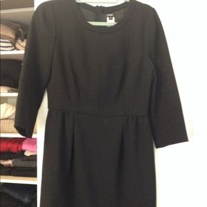 Simple knee length J Crew work dress.
