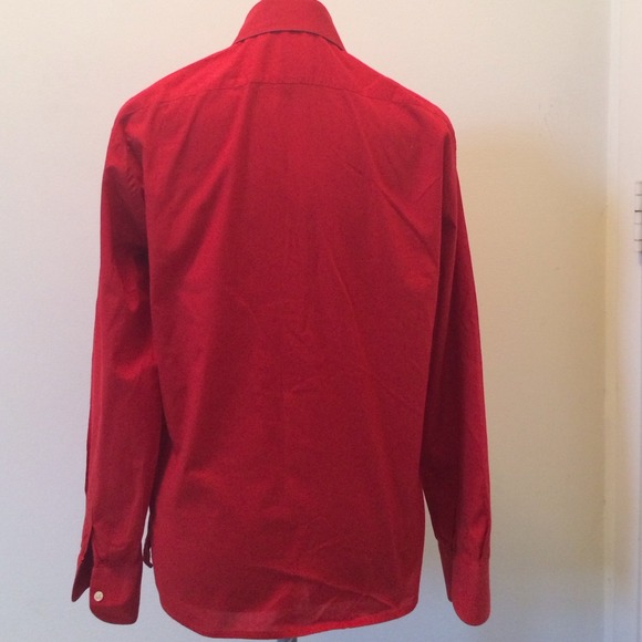 🎈Reduced Men's Mastai Ferretti fitted shirt (Red) - Picture 2 of 2