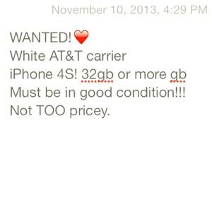 AT&T IPhone 4S 32gb