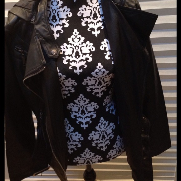 Faux Leather Jacket - Picture 4 of 4