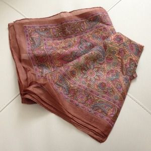 100 pure silk scarf - made in India