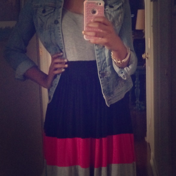 Striped Dress 👗💞