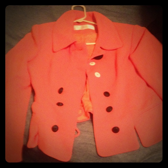Vintage orange blazer