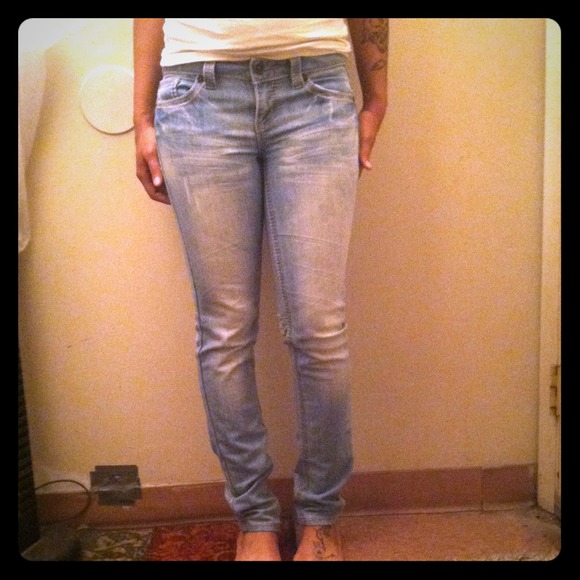 YMI faded hip huggers