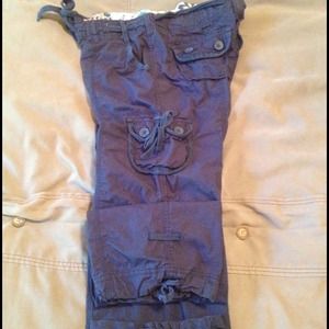 Navy Blue Cargo Pants