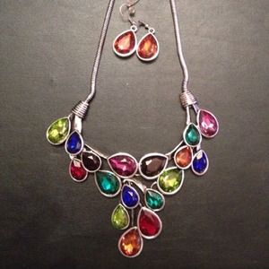 Timeless multicolor necklace
