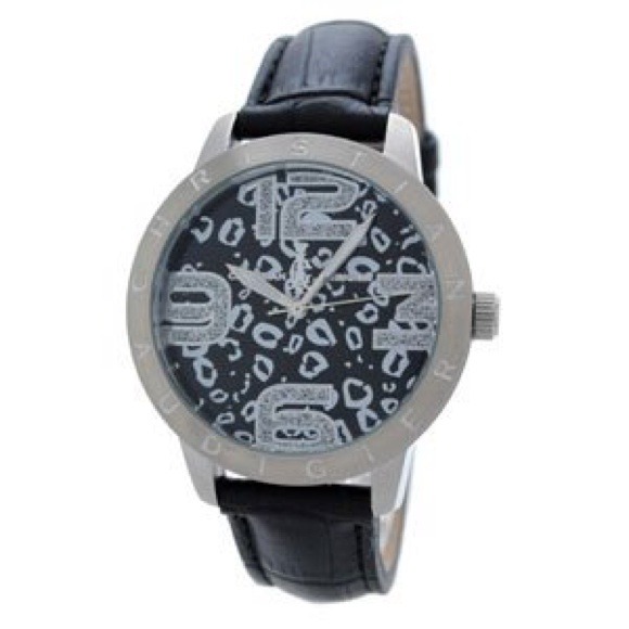 Christian  Audigiuer Women's Leopard Watch