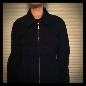J. Crew black wool coat J. Crew black wool coat