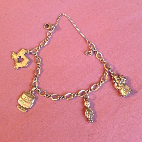 Reserved.  James Avery charm bracelet❤️💜💜