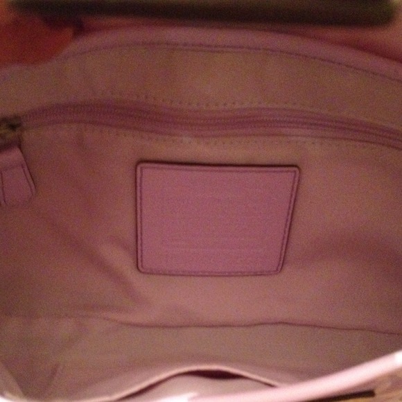 NWT - Authentic Coach Lilac Color Bag Ltd Addition - Picture 3 of 5