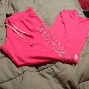Pink comfy sweet pants