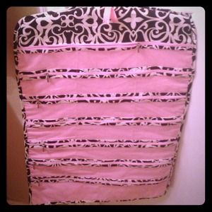 38 pocket jewelry organizer (2 large,36 small)