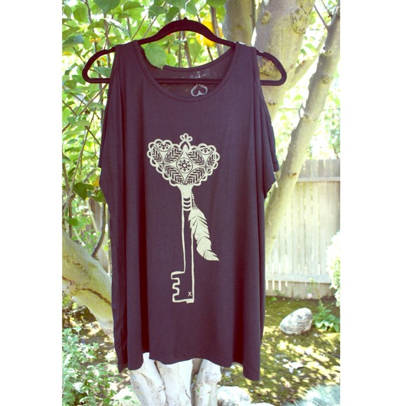 Screen printed tunic