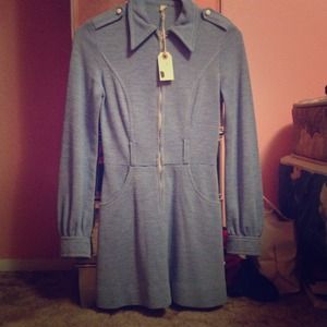 Vintage light blue dress