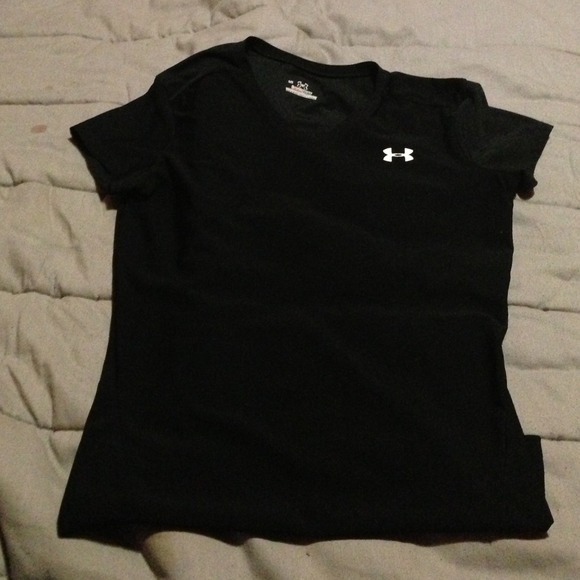 My black silky under armor shirt