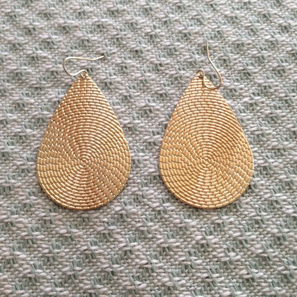 Gold earrings!
