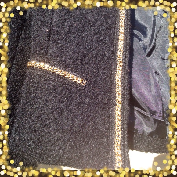🚫Bundled🚫🎉2X 🎉Black wool jacket - Picture 2 of 3