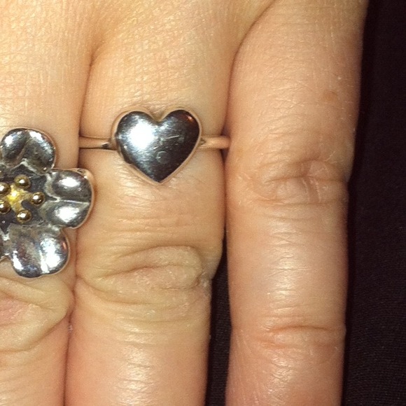 Tiffany & Co silver heart ring