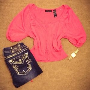 🚫SOLD🚫💕PINK LIZ CLAIBORNE CARDIGAN💕