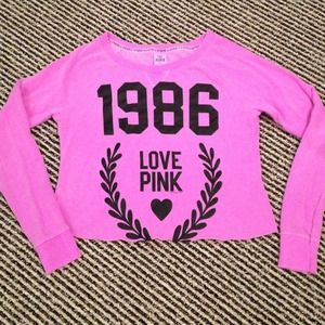 Cropped sweatshirt