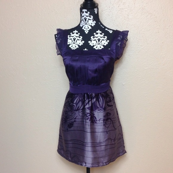 Long purple top