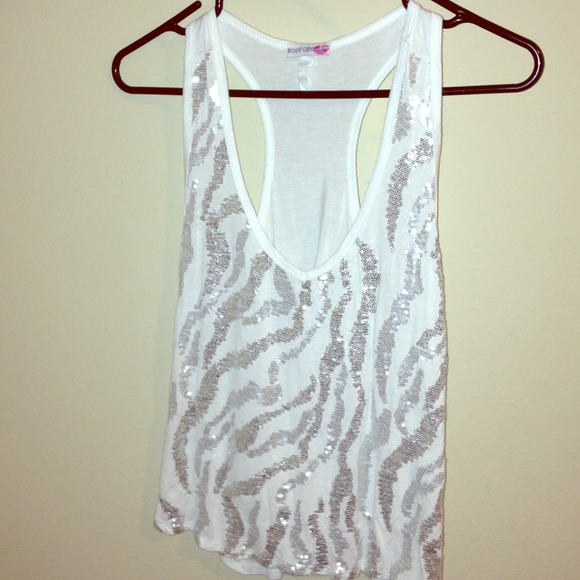 Sparkly tank top