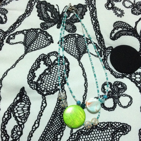 Two handmade necklaces