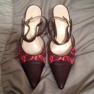 👋SOLD👋100% Authentic Chanel Ankle Strap Heels