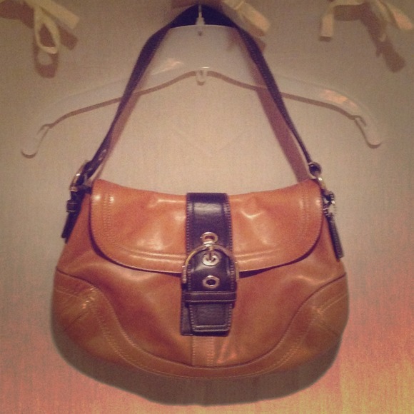 Leather Coach bag