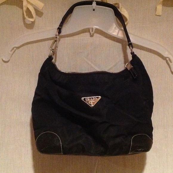 Authentic small black Prada bag