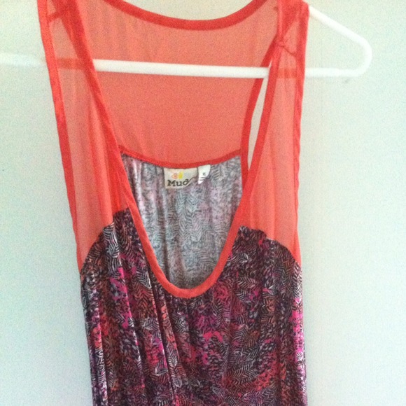 Floral tank top