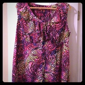 NWOT Top with Ruffle