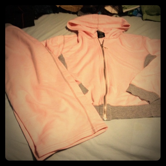 ❌Trade❌Pink sweatsuit/tank