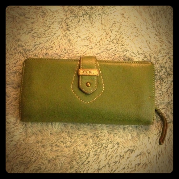 Green Cole Haan Wallet