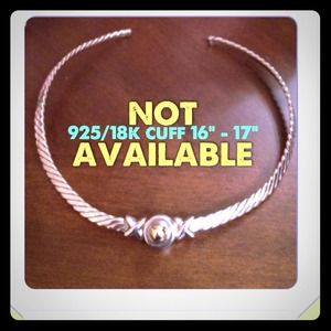 925/18K BAYANIHAN CUFF NECKLACE