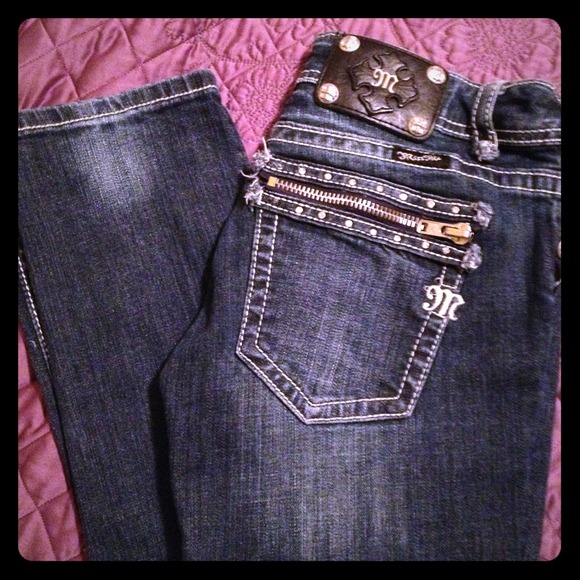Straight leg  Miss Me jeans size 29