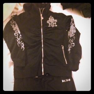 💓BCBG REDUCED!! Track Suit Capris and Hoodie!