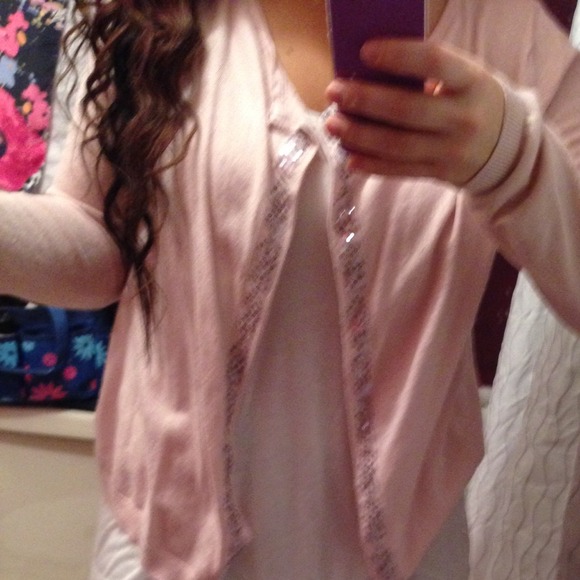 Gap pink cardigan - Picture 2 of 3