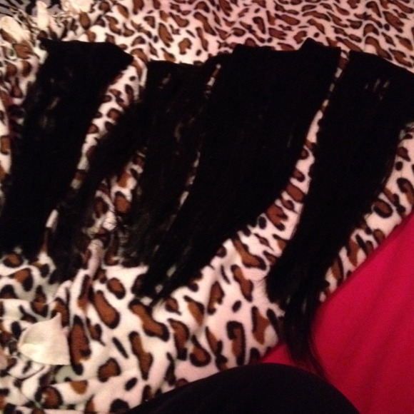 18in clip in hair extensions!