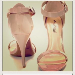 Brand New Nude Strappy Heels