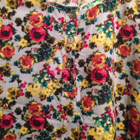 🔴SOLD🔴 High-low floral printed - Picture 2 of 2