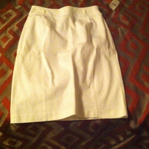 White skirt