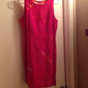 Sleeveless Pink Dress