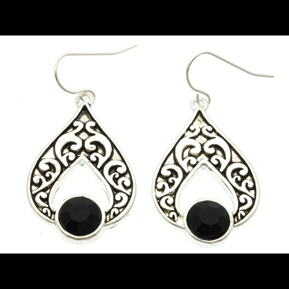 Oxidized earrings