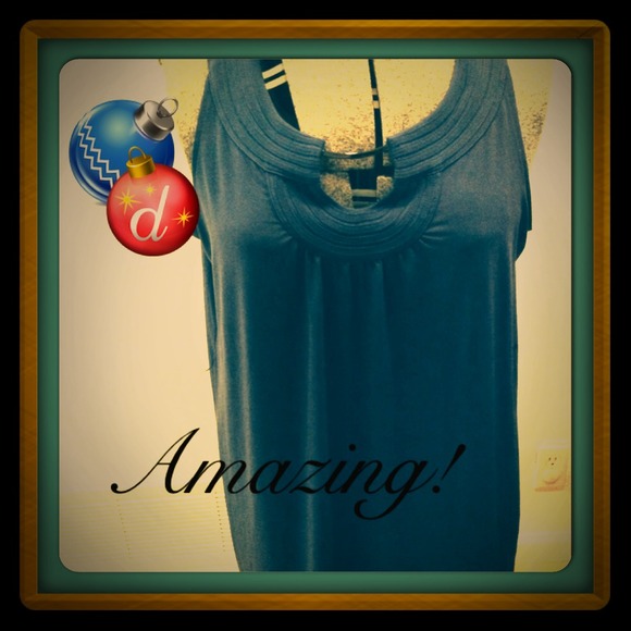 Gorgeous royal blue dress with silver hardware