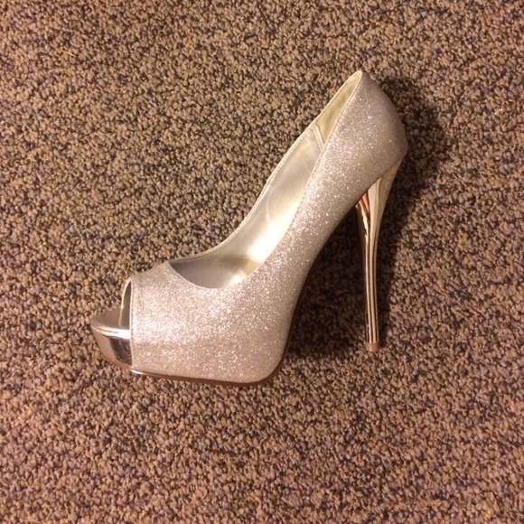 Silver heels