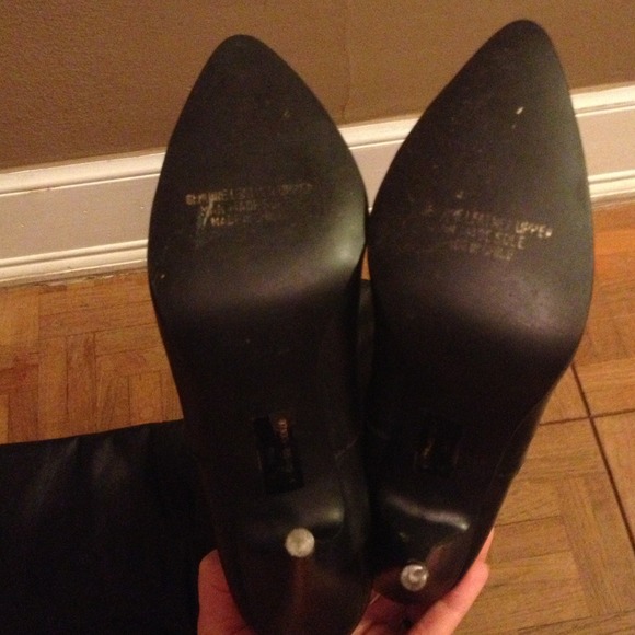 Leather, over the knee boots size 7 - Picture 3 of 3