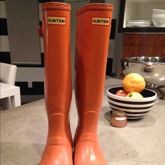 Size 8 womens Hunter Wellies 💥sold💥 - Picture 2 of 3
